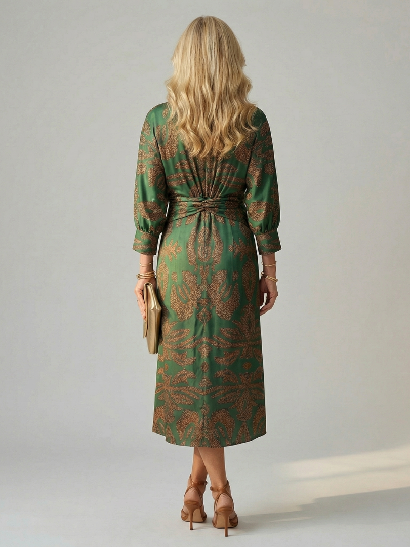 Alicja | Sukienka Midi Kopertowa