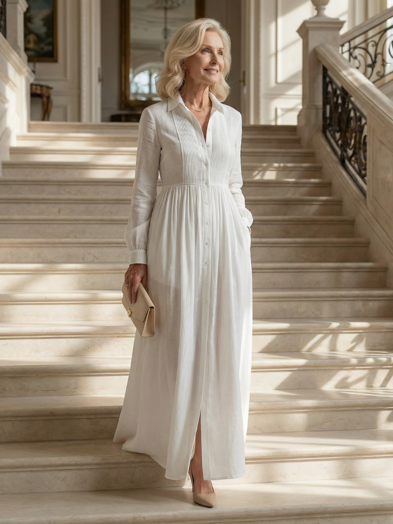 Agnieszka | Sukienka Maxi Zwiewna