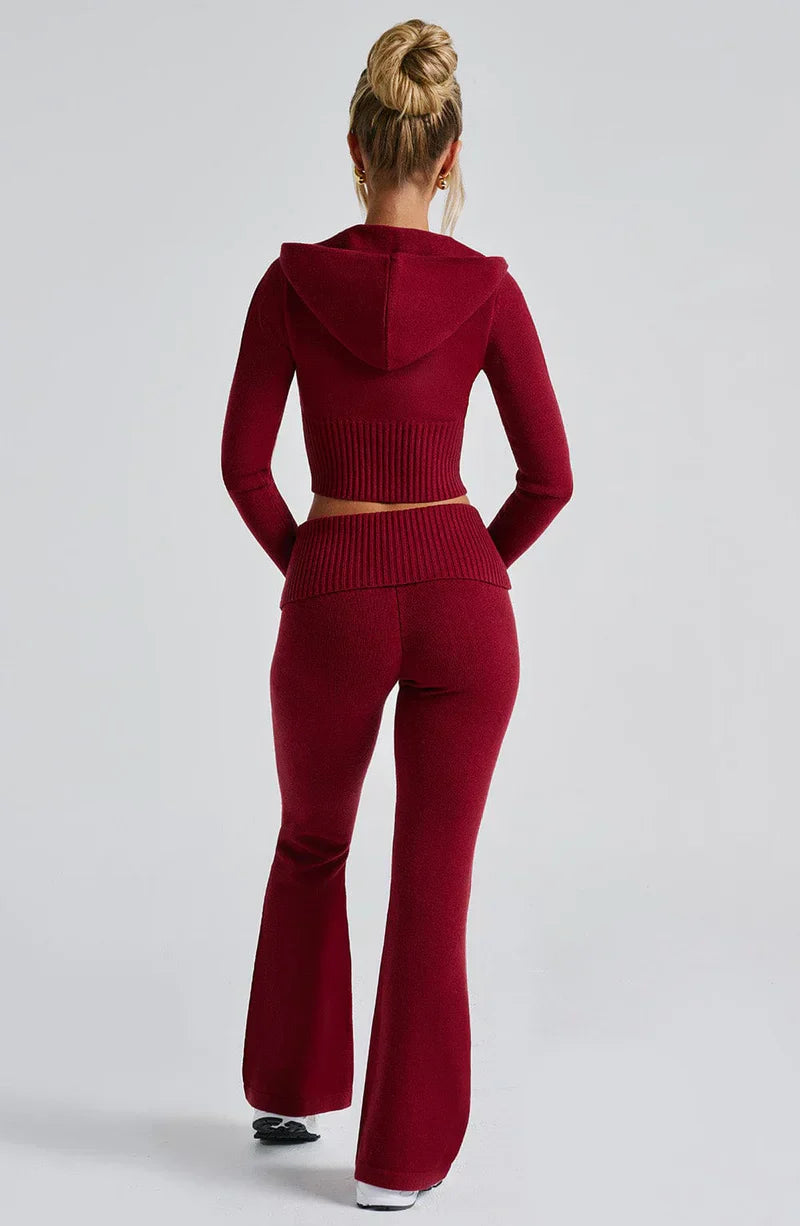 Alina | Dzianinowy komplet dwuczęściowy